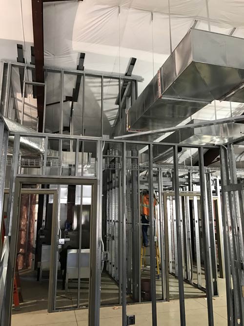 Steel reinforcements in HVAC